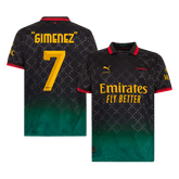 Maillot extérieur AC Milan « GIMENEZ » n° 7, quatrième édition 2024/25